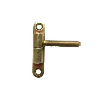 Cerniera AGB modello 500, gambo M8x47 mm, diametro 15 mm, altezza 58 mm, colore ottonato verniciato