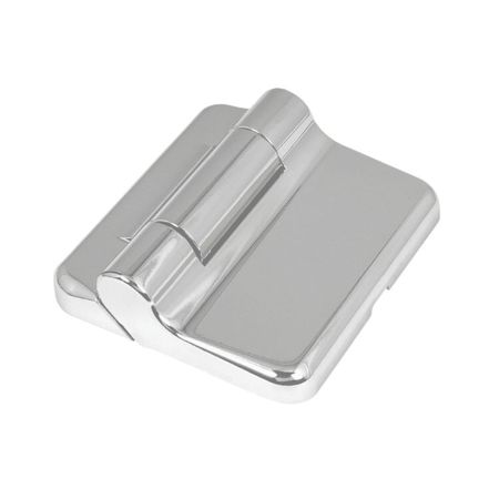 Kit copertura MAXI A37902.00.21 AGB per cerniera asimmetrica, altezza 60 mm, Abs finitura Argento