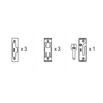 Kit incontri AGB Tour 30 per Bilico, schema 2, superficie inferiore a 2 mq, 3 lati