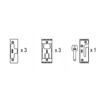 Kit incontri AGB Tour 35 per Bilico, schema 4, superficie inferiore a 2 mq, 3 lati