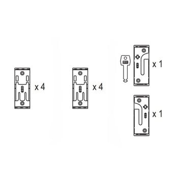 Kit incontri AGB Tour 34 per Bilico, schema 3, superficie superiore a 2 mq, 4 lati
