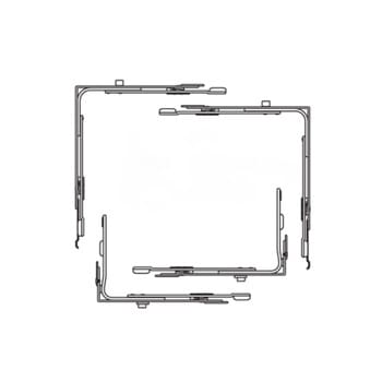 Kit movimenti angolari AGB Tour, superficie maggiore di 2 mq, sui 4 lati, altezza 801-1000 mm