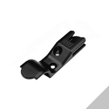 Fermo maniglia per 2 ante AGB H00901.13.21, finitura Silver Powerage