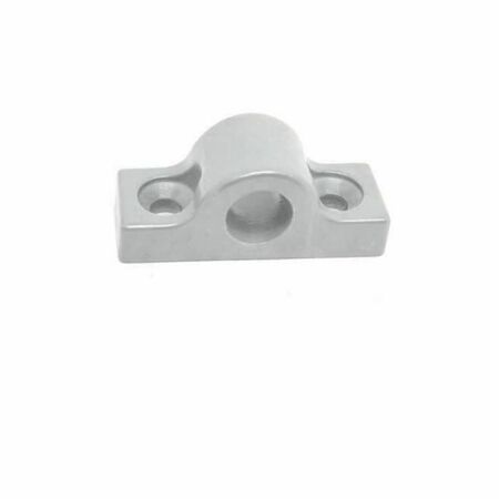 Guida asta AGB H00901.15.21 Abaco, spessore 0 mm, finitura Silver Powerage