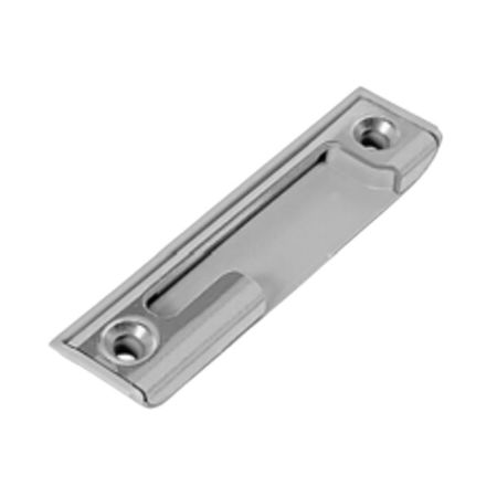 Incontro ribalta A514DX.01.67 Artech Agb per serramento in Legno, Destro, aria 4 mm, interasse 9 mm, dimensione 82x18x8 mm, Acciaio finitura Argento