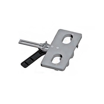 Dima per finestra a forare AGB Artech, doppio foro diametro 34 mm, per cerniera angolare e supporto forbice aria 12 mm, battuta 20 mm
