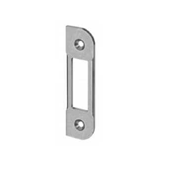 Incontro Easy-matic AGB per serratura Polaris 2XT, Revolution XT, Mediana Evolution e Centro, dimensioni 22x82 mm, bordo stondato, materiale Acciaio, finitura Bronzato verniciato