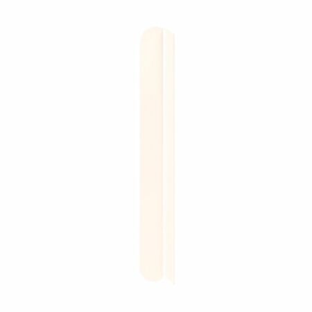 Copertura Agb per cerniera R4 mod. 10, per profili con guarnizione ridotta, lunghezza 137 mm, Abs finitura Bianco