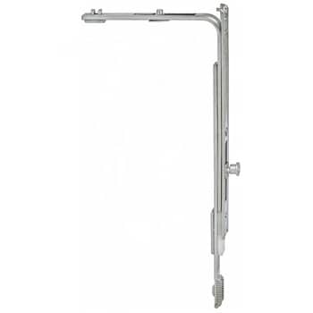 Chiusura angolare A50330.01.00 Artech AGB per serramento, collegamento verticale, 1 nottolino, dimensione 184 mm