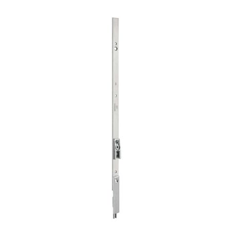 Prolunga Euronut A51501.11.00 Artech AGB per serramento in Legno, Pvc o Alluminio, lunghezza 400 mm, 1 incontro, taglio sfalsato, Acciaio finitura Silver
