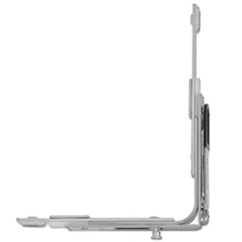 Movimento angolare A51573.19.00 Artech AGB con leva per catenaccio variabile, 1 fungo, dimensione 125x125 mm