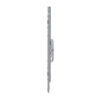 Serratura a perni AGB per Alzante XC, entrata 37,5 mm, altezza anta 2401-2750 mm, colore alluminio argento