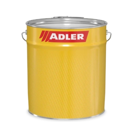 Barattolo vuoto Adler per vernice ad acqua, dimensioni 240x289 mm, confezione 11 lt, materiale Latta