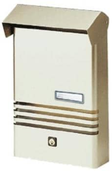 Cassetta Postale Alubox XE 20x30x6 cm Alluminio Argento