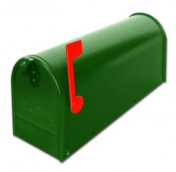 Cassetta postale Alubox serie TOPOLINO 32x48x17 cm in Lamiera zincata colore Verde