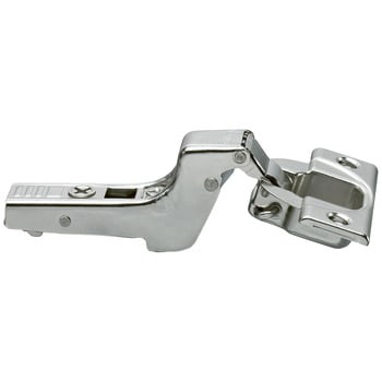 Cerniera Blum 71T3750 CLIP top, 110&deg; battuta interna, fondello da avvitare, finitura Nichelato