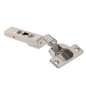 Cerniera ad angolo 79A9556.T1 Blum Clip Top con fondello da avvitare, angolo +30 gradi, a battuta, finitura Nichelata