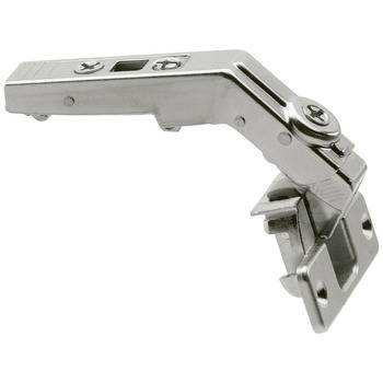 Cerniera Blum 79T8500 CLIP top, 60&deg; per anta a soffietto, fondello da avvitare, finitura Nichelato