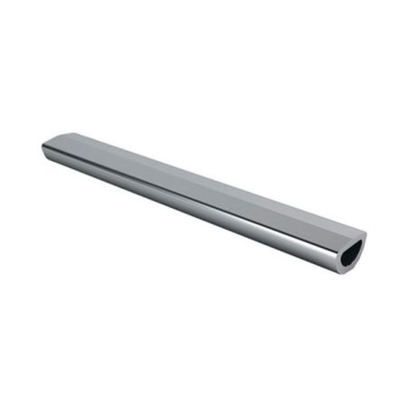 Asta di sincronizzazione mezzaluna T55.889W Blum per guida Tandem, lunghezza 889mm, larghezza del corpo mobile 1200 mm, Alluminio finitura Naturale