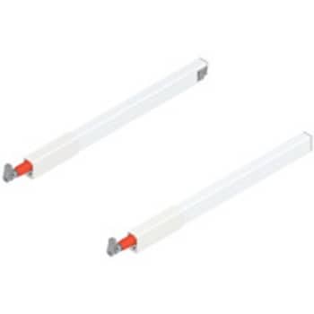 Ringhierina longitudinale (sopra) per TANDEMBOX antaro, lunghezza nominale 350 mm, destro+sinistro, colore Bianco Seta