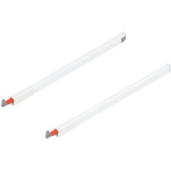 Ringhierina longitudinale (sopra) per TANDEMBOX antaro, lunghezza nominale 500 mm, destro+sinistro, colore Bianco Seta