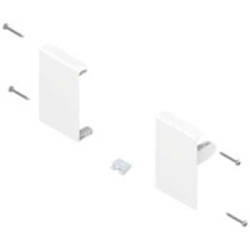 Attacchi per frontale per TANDEMBOX antaro, altezza M, per cassetto interno, destro+sinistro, colore Bianco Seta