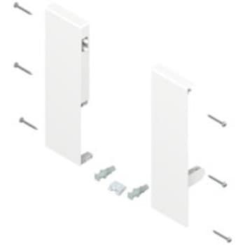 Attacchi per frontale per TANDEMBOX antaro, altezza D, per cassetto interno, destro+sinistro, colore Bianco Seta