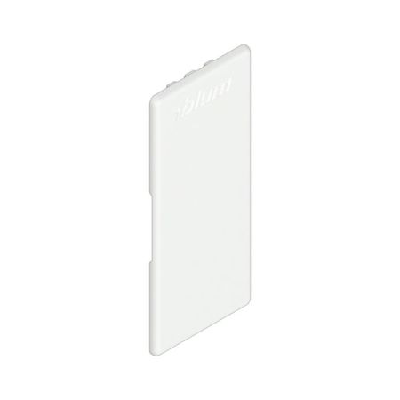 Placchetta interna ZA7.5700 Blum per copertura regolazione interna Legrabox, Plastica finitura Bianco Seta Opaco