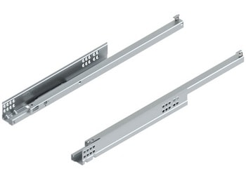 Guida scorrevole 550H6000.03 Blum TANDEM Plus, estrazione parziale, portata 30 kg, lunghezza 600 mm, finitura Zincato