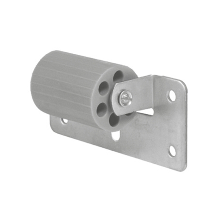 Rullo di rinvio 1016 Bolis per tapparella avvolgibile, tipo piccolo, diametro 27 mm, altezza 30 mm, materiale Ferro e Nylon