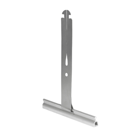 Molla di sicurezza 1038 Bolis per avvolgibile, per lama 14 mm, dimensioni 190x100 mm, Acciaio Inox-Alluminio finitura Grezzo