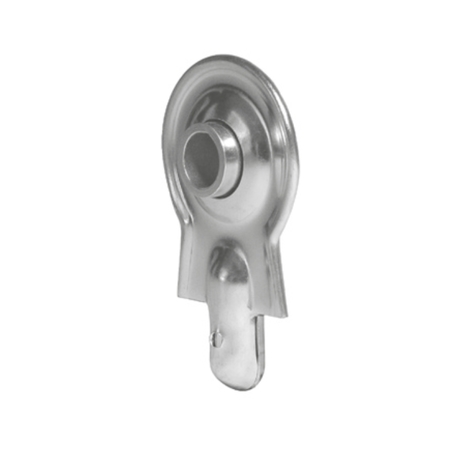 Testina cuscinetto a sfera 1072D Bolis per tapparella avvolgibile, diametro foro 12,3 mm, Ferro finitura Zincato