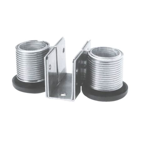 Livellatore 30002Z222Z2 Camar per fianchi doppi mobile, spessore 22 mm, diametro 38 mm, portata 300 Kg, Acciaio finitura Zincato