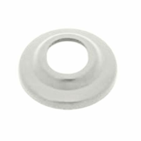 Rondella copriforo Casale 930 per cardine e fermascuro a vite, diametro 12 mm, Acciaio finitura Zincato