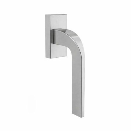 Maniglia DK Isy BL 12 SM Colombo Design per finestra, rosetta rettangolare 66x33 mm, finitura Cromat
