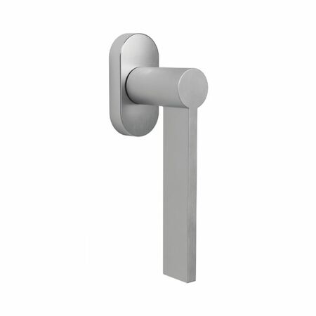 Maniglia DK Tool MD 12 SM Colombo Design per finestra, rosetta rettangolare 66x32 mm, finitura Cromat