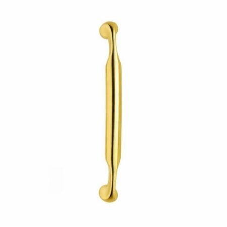 Maniglione per porte e finestre Estro Colombo Design, senza rosette, lunghezza 220 mm, finitura zirconium gold HPS