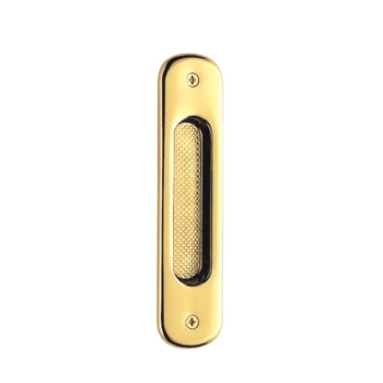 Maniglia per porta scorrevole, ad incasso CD 211 Colombo Design, finitura Zirconium oro