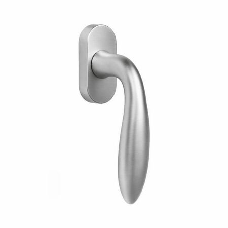 Maniglia DK per finestre, Colombo Design serie Mach, finitura Cromat