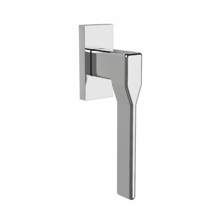 Maniglia DK Dea FF 22 SM Colombo Design per finestra, rosetta rettangolare 66x32 mm, finitura Cromo