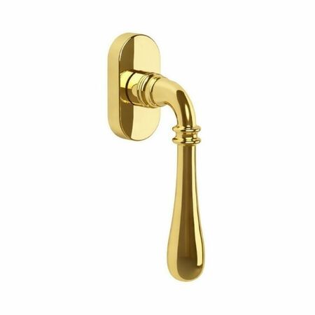 Maniglia DK per finestre, Colombo Design serie Ida, finitura Oroplus