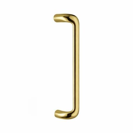 Maniglione per porte e finestre Roboquattro Colombo Design, senza rosetta, lunghezza 380 mm, finitura oroplus