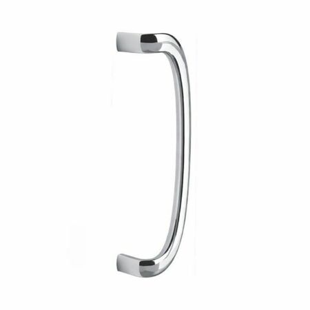 Maniglione Logo LC 16 L Colombo Design, per porta e finestra, senza rosetta, interasse 350 mm, finitura Cromo