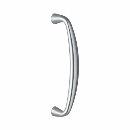 Maniglione per porte e finestre Tender Colombo Design, senza rosetta, lunghezza 380 mm, finitura cromat