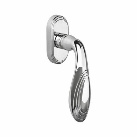 Maniglia DK per finestre, Colombo Design serie Cameo, finitura Cromo