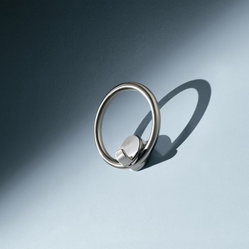 Gancio portabiti tondo Confalonieri, altezza 120 mm, larghezza 120 mm, in metallo pressofuso, finitura Dorato Articolo Eliminato