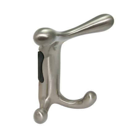 Portabito PA00271 Confalonieri per appenderia, dimensione 90x110x60 mm, Zama finitura Argento Verniciato