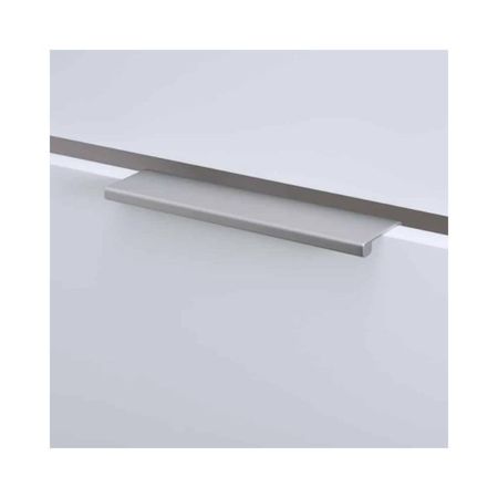 Maniglia MB09153D Confalonieri per mobile, interasse 48 mm, dimensione 80x10x44 mm, Alluminio finitura Argento 7