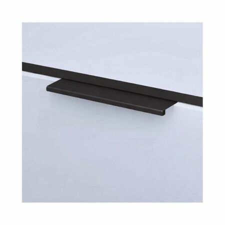 Maniglia MB09153B Confalonieri per mobile, interasse 448 mm, dimensione 600x10x44 mm, Alluminio finitura Bronzo Verniciato