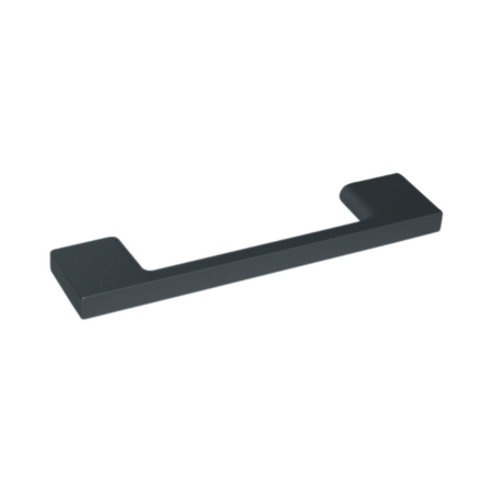 Maniglia MB09020C Confalonieri per mobile, interasse 96 mm, dimensione 130x9 mm, Zama finitura Antracite Satinato
